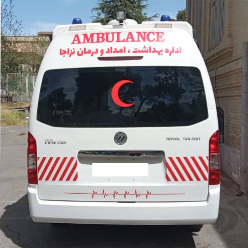 خط کشی و طراحی بدنه آمبولانس25